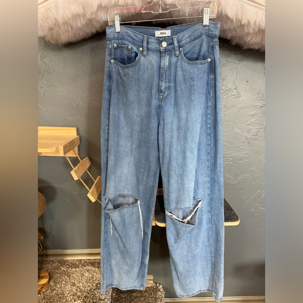 Just Black Denim Straight Leg Jeans